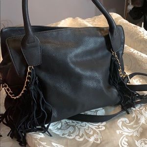 Black purse
